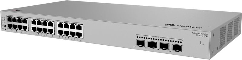 Huawei - S310S-24P4J - Netwerkschakelaar - Grijs - 24x10/100/1000BASE-T poorten - 400 W PoE+