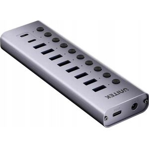Unitek - Hub USB C/USB A 10in1 - 5Gbps - Docking Station - 8 Havens