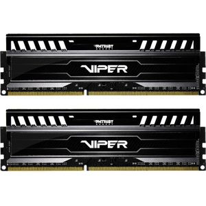 Patriot - Viper 3 - RAM - Zwart - 2 x 8GB - 1600 MHz - DDR3