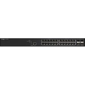 Lancom Systems LANCOM GS-3628XP 2.3 Fully Managed Access Switches 3000 series (28 ports), Netwerkschakelaar, Zwart