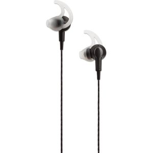 Manhattan In-ear sporthoofdtelefoon met geïntegreerde microfoon (ANC, Bedraad), Koptelefoon, Zwart