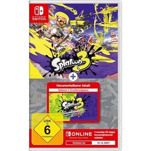 Nintendo, Splatoon 3 + uitbreidingspas set SWITCH incl. uitbreidingspas + 3 maanden Nintendo Online