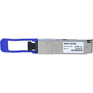 BlueOptics BO28L13610DS QSFP28 Transceiver 100GBASE-LR 10KM, Zendontvangers, Blauw