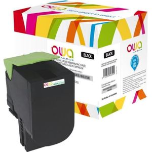 Armor OWA, Toner, Zwart - gereviseerd - tonercartridge (alternatief voor: Lexmark 80C2SK0) - voor Lexm (B)