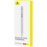 Baseus Actieve stylus Smooth Writing Series met plug-in opladen, lightning (Wit), Stylussen