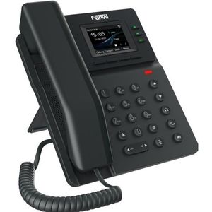 Fanvil V60W, IP-Telefon für den Tisch, 6 cm Farbdisplay, 6 programmierbare Tasten, Bluetooth 5, 4 SI, Telefoon