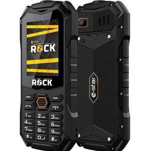 Estar - ROCK - Mobiele Telefoon - Zwart - Robuust - IP68
