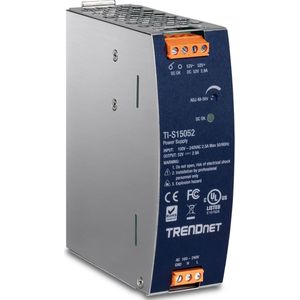 Trendnet - TI-S15052 - Netwerkschakelaar - Zilver - Industrieel - DIN-rail