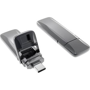 Xlyne - 7651200 - USB-stick - Grijs - 512 GB - USB-C - USB 3.2