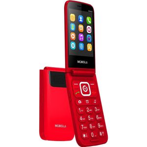 Mobiola Gsm-Telefon Flip Rot Telefon Für Senioren Mb4600 4g (4G), Sleutel mobiele telefoon, Rood