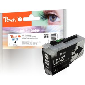 Peach, Inkt, Tintenpatrone schwarz kompatibel zu Brother LC-427BK