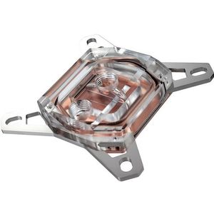 Watercool Heatkiller IV Basic Intel Acryl, CPU waterkoelers, Zilver