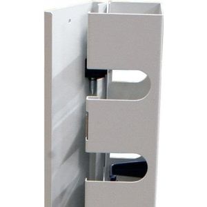 Allnet ALL-S0002116 Kabelmanagementpaneel Grijs Planchet Accessoires, Accessoires voor serverkasten, Grijs