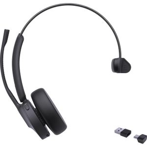 Yealink BH70 (Draadloze, USB-A), Kantoorheadset, Zwart