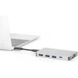 Digitus Dockingstation - USB-C - Universeel - Incl. Laadfunctie