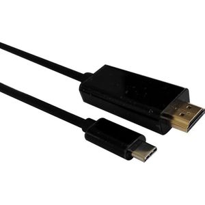 MicroConnect HDMI (Type A) - USB Type C (2 m, HDMI), Videokabel