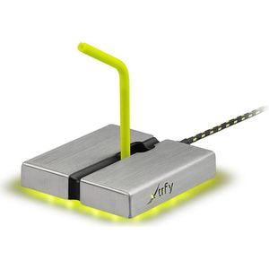 CHERRY - xtrfy B1 - Muis Bungee - Zilver - Met LED en USB-hub
