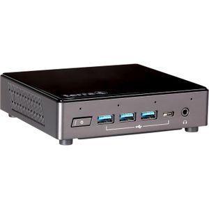 Wortmann Y TERRA PC-MICRO 3100 SILENT GREENLINE (120 GB, 4 GB, Intel Celeron N5100, Intel UHD Graphics), PC, Zwart