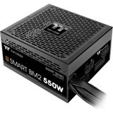 Thermaltake Smart BMm2 80 Plus Brons Semi Modulair (550 W), PC-voedingseenheid, Zwart
