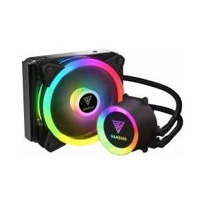 Gamdias Kit Waterkoeling Chione E2-120 Lite aRGB (Noir), PC ventilator, Zwart