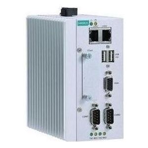 Moxa MC-1112-E2-T - x86 embedded computer met Intel Atom dual-core E3826 processor, 4 GB RAM, 1 VGA (4 GB, Intel Atom E3826), PC