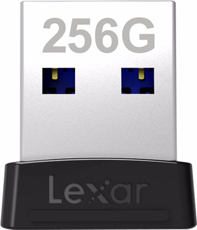 Lexar - JumpDrive S47 - USB-stick - Zwart - 256 GB, USB 3.1, 250 MB/s Leessnelheid