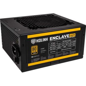 Power supply Kolink Enclave 700 W 6 W 80 Plus Gold Modular Black