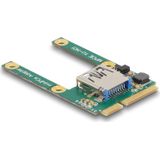 DeLOCK - Mini PCIe I/O - 1 x USB 2.0 Type-A - Controller