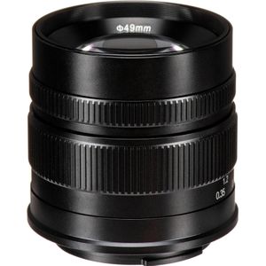 7artisans 55mm F1.4 Sony E (Sony E, APS-C / DX), Objectief, Zwart