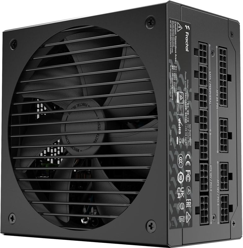 Fractal Design Ion Gold 850W power supply unit 24-pin ATX ATX Zwart