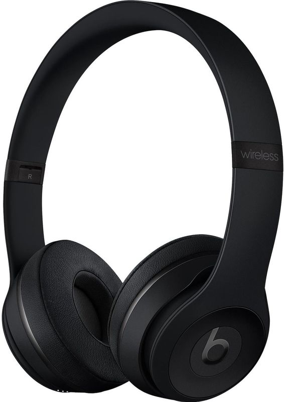 Beats Solo3 Draadloos (Geen ruisonderdrukking, 40 h, Draadloze), Koptelefoon, Zwart