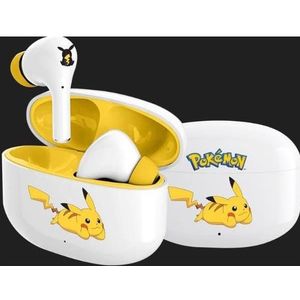 GED Oceania Trading Pikachu Wit Kern Tws, Gaming headset, Wit
