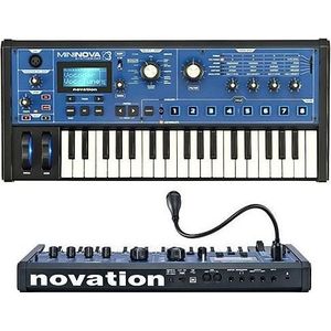 novation MiniNova, MIDI-controller, Blauw