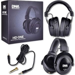 DNA Footwear - Dna HD One - Koptelefoon - Zwart - Kunststof