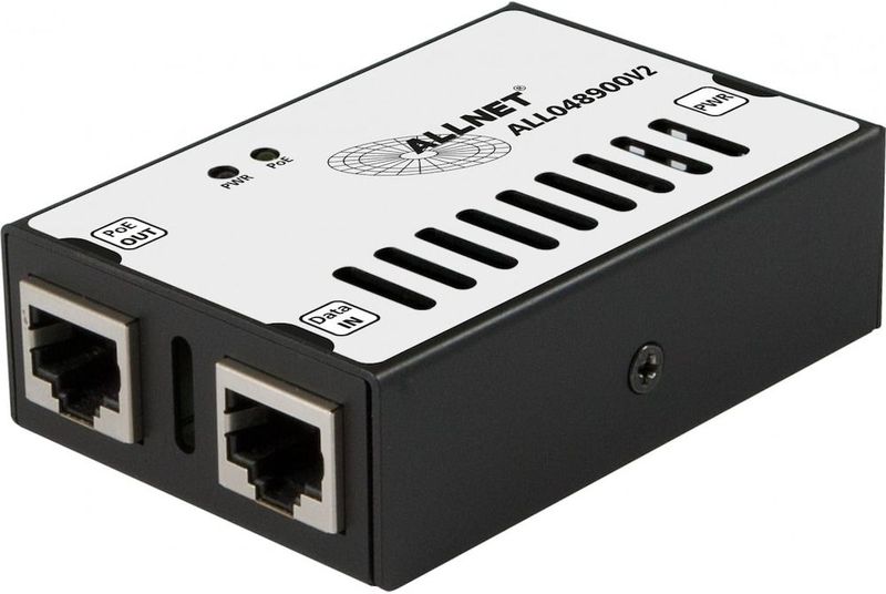 Allnet ALL048900V2 Gigabit Ethernet (802.3at (PoE+), 802.3af (PoE), 90 W), PoE-injector