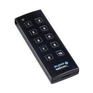 Eldat RT34E5010-01-22K Handzender Easywave 868 MHz 10-kanaals 10x impuls zwart glanzend, Automatisering