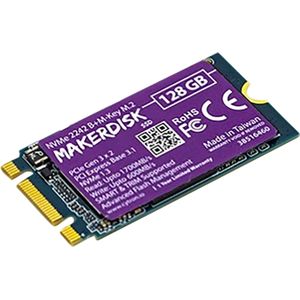 Cytron NVMe M.2 SSD harde schijf - 128 GB - Harde schijf formaat - M.2 2242 (128 GB, M.2 2242), SSD