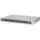 Ubiquiti - USW Pro 48 - Netwerkschakelaar - Zilver - 48 Poorten - 4x SFP