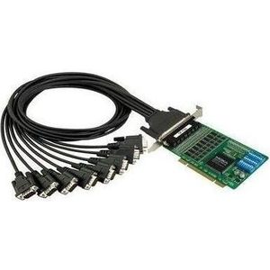 Moxa CP-118U-I-T - 8-poorts RS-232422485 universele seriële PCI-kaart met optische isolatie, Controlekaart