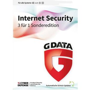 G DATA - Internet Security - 3 voor 1