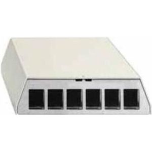 Rutenbeck - PP-UM A-6 Ap rw - Patchpaneel - Puur Wit - 6 Poorten