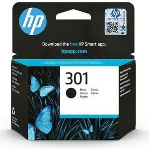 HP 301 Black Original Ink Cartridge inktcartridge 1 stuk(s) Origineel Normaal rendement Zwart