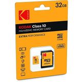 Kodak MicroSDHC Geheugenkaart 32GB - Class 10 - Inclusief SD Adapter