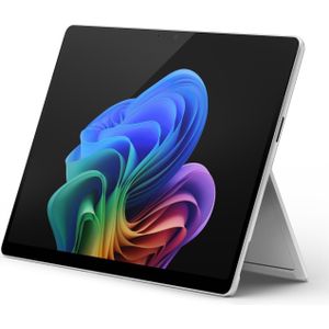 Microsoft Surface Pro 11e editie (Intel) voor bedrijven - Copilot+ PC (13", 256 GB, 16 GB, Zonder toetsenbordindeling, Intel Core Ultra 7 266V), Notebook, Zilver