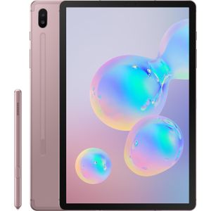 Samsung Galaxy Tab S6 (Alleen WLAN, 10.50", 128 GB, rozenblos), Tablet, Roze