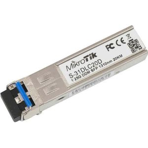 MikroTik - S-31DLC20D - Transceiver - 10GBase-LR - Single-Mode Fiber