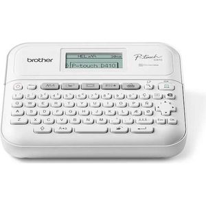 Brother PT-D410VPYJ1/Tisk/USB (180 dpi), Labelprinter, Wit
