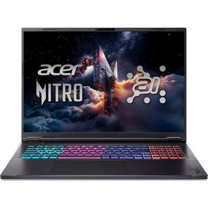 Acer Nitro 18 AI AN18-61-R4KD (18", 1000 GB, 32 GB, DE, AMD Ryzen AI 7 350), Notebook, Zwart