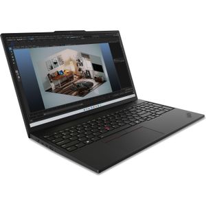 Lenovo ThinkPad P16s Gen 3 (16", Intel Core Ultra 7 155H, 16 GB, 512 GB, NL), Notebook, Zwart
