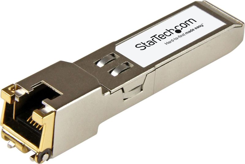 StarTech - 10065 - Zendontvanger - Zilver - Koper SFP-transceivermodule - 1 Gbit/s